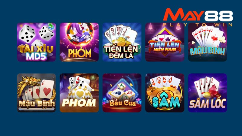 Nền tảng cung cấp đủ mọi thể loại game bài từ truyền thống đến hiện đại